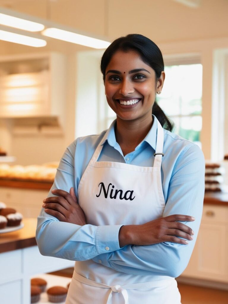 Nina George the owner of Nina's bakery about usBakery